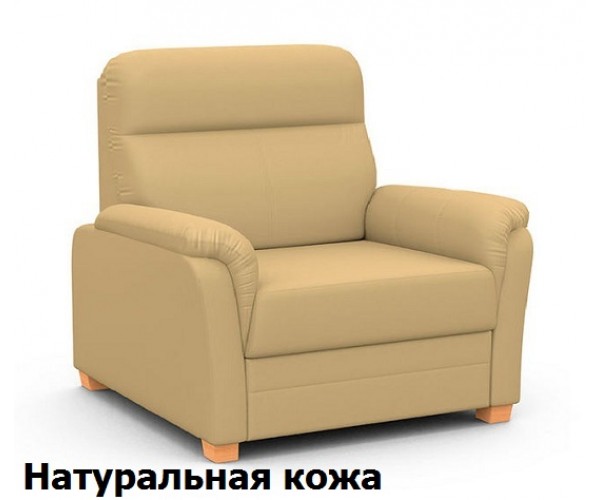 Кресло-кровать Омега 700 (нат. кожа)