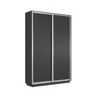 Дверь ДСП 700 мм (H2200 мм) серый диамант для шкафов-купе 1400 и 2100 мм
