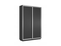 Дверь ДСП 600 мм (H2200 мм) серый диамант для шкафов-купе 1200 и 1800 мм