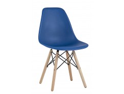 Стильный стул синий