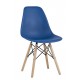 Стильный стул синий