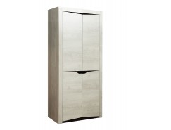 Шкаф для одежды Лючия 33.18 бетон пайн белый/венге