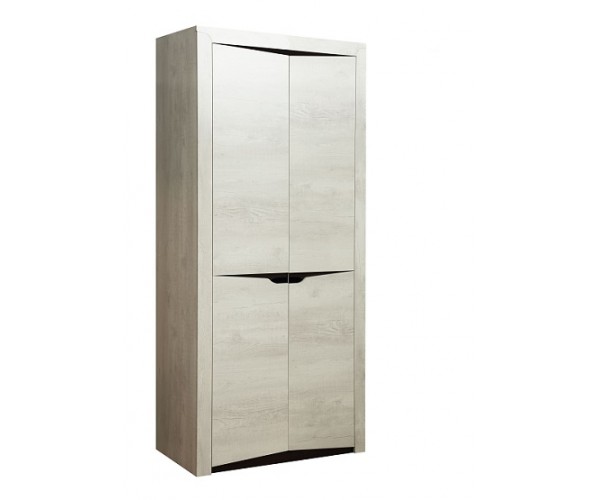 Шкаф для одежды Лючия 33.18 бетон пайн белый/венге
