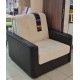 Кресло-кровать Франко 800 мм с декором (I)