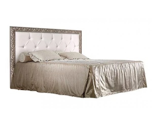 Кровать 2-х спальная Тиффани 1,4 м с мягким элементом с основанием ТФКР140-2