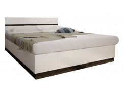Кровать Вегас 1,6 венге/белый глянец