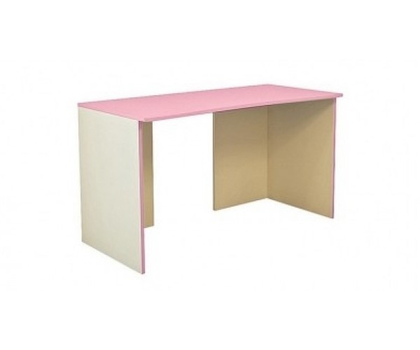 Радуга (стол 1200) бежевый/фламинго