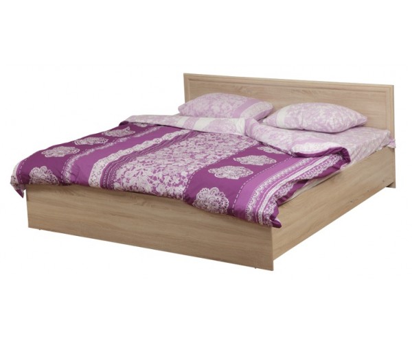 Кровать двуспальная Фриз 21.52 с подъемным мех. (1400) дуб сонома